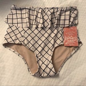 Kortni Jean Peplum Swim Bottoms